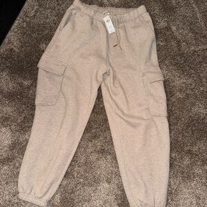 Abercrombie cargo sweatpants new with tags